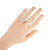 .57 Carat Old European Diamond Mid Century Platinum Ring