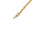 1.80 Carat Round Diamond Two Tone 14k Yellow White Gold Rope Bracelet