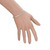 1.80 Carat Round Diamond Two Tone 14k Yellow White Gold Rope Bracelet