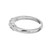 Platinum Wedding Band with Four Round Diamonds, .28 Carats