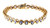 4.00ct Bezel Set Round Violet Tanzanite Bracelet 7