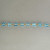 Vintage 14ct Topaz Faceted Rondelle Bead Bracelet 14k Twisted Wire Connectors