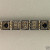  Estate Platinum Top 14k White Gold Sapphire European Cut Diamond Bracelet