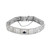 .60 Carat Onyx Diamond Art Deco White Gold Link Bracelet