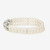 Akoya Cultured Pearl Diamond Gold Multi-Strand Bracelet
