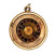 Vintage Estate Roulette Wheel 3D Mechanical 14k Spinning Charm