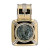 Vintage 18k Gold Frame Enhancer Top Pendant 15mm Ancient Greek or Roman Coin