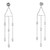 Peter Suchy Diamond By The Yard 14k Dangle Earrings