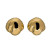 Vintage Tiffany + Co Solid 18k Yellow Gold Peretti Simple Domed Earrings