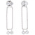 Peter Suchy .65 Carat Diamond White Gold Dangle Drop Earrings