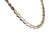 Wefferling Berry 14k Rose Green Gold  Domed Link Necklace