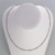 Infinity Diamond By The Yard 1.45ct 18 Inch 14k White Gold Necklace