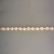 Vintage 34 In Long 7.5mm Japanese Akoya Baroque Cultured Pearl Endless Necklace