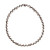 Vintage Designer Kurt Gutman Hinged Heavy 18k White Gold Swirl Link Necklace