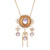 Victorian Amethyst Natural Freshwater Pearl Pendant Necklace