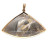 Vintage Estate 49.59ct Rare Manifestor Quartz Crystal 18k Yellow Gold Pendant