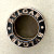  Bvlgari 14.5mm 18k White Gold Circle Pendant