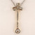 Antique Victorian Platinum Gold Bow .30ct Diamond Pendant