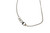 Art Deco 10.02ct 2 Emerald cut  Amethyst Diamond 14k White Gold Pendant 16 In Chain