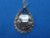 Vintage 1950s 16ct 14k Rose Gold Open Work Frame Pear Smokey Quartz Pendant