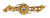 Estate 1870s Cat's Eye Moonstone Center Natural Seed Pearl 14k Yellow Gold Pin