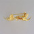 Vintage 1960 Tiffany + Co 14k Germany 3D Textured Flower Pin