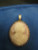 Estate Raised Hand Carved Pink Conch Shell Pin Pendant Cameo 14k Yellow Gold