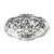 2.85 Carat Art Deco Diamond Platinum Oval Brooch