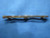 Estate 1890'S 9k Yellow Gold 3 Diamond .40ct Bar Pin Old Style Hook Catch