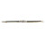 1900s Old European Rose Cut Diamond Platinum Top 14k Gold Hinged Catch Bar Pin