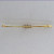 1900s Old European Rose Cut Diamond Platinum Top 14k Gold Hinged Catch Bar Pin