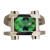 Vintage Estate 2.90ct Green Tourmaline .20ct Diamond 14k White Gold Ring