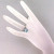 Vintage 10.76ct Art Deco Blue Zircon Platinum Diamond Ring
