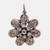 .45 Carat Diamond White Gold Flower Pendant