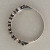 Vintage 1940s Retro Art Deco 14k White Gold .18ct Full Cut Diamond Flat Top Ring