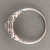 Vintage Estate Art Deco Platinum .40CT Baguette European Single Cut Diamond Ring