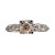 Antique Vintage Art Deco Engagement Ring .51ct Old European Cut Platinum