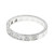 Wedding Band Art Deco Style .27ct Diamond Platinum Ring