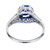 GIA Certified 1.77 Carat Oval Sapphire Gold Filigree Art Deco Engagement Ring