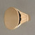 Vintage Yard Solid 14k  Brushed Gold Size 9 Signet Ring 18mm Wide American