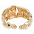 Mimi So Jackson 4.37 Carat Diamond Whimsical Gold Bangle Bracelet