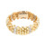 Bombe Bracelet Hinged Covered Goldie Watch