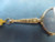 Vintage Solid Platinum Round Old Cut Diamond Art Deco Lorgnette © 1920 Spring
