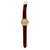Milus Merea 18k Pink Gold Retro Grade Automatic Diamond Strap Watch 
