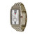 Large Size Michelle Deco Diamond Steel MW06E01 Wrist Watch