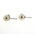 Art Deco  .18 Carat Diamond Cultured Pearl White Gold  Earrings 