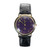 LeCoultre 1960 14k Gold Custom Colored Bright Deep Purple Dial Wrist Watch 