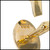 Tiffany & Co. Solid 18 Karat Yellow Gold Oval Cufflinks