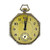 E. Howard Co Octagonal 1920 14k White Gold Pocket Watch 