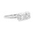 .16 Carat Diamond White Gold Art Deco Engagement Ring 